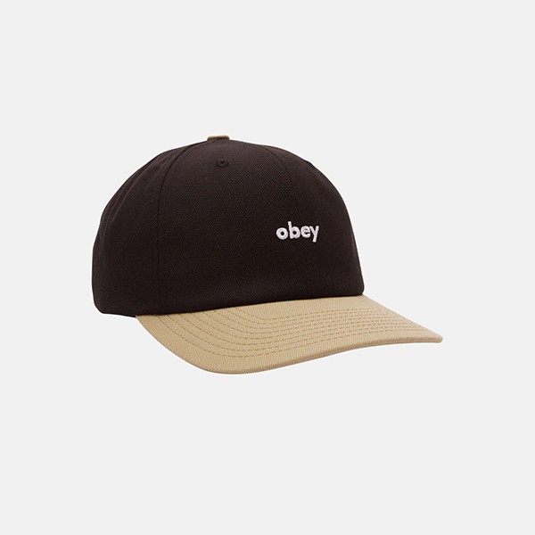  OBEY 2 TONE 6 PANEL SNAPBACK
