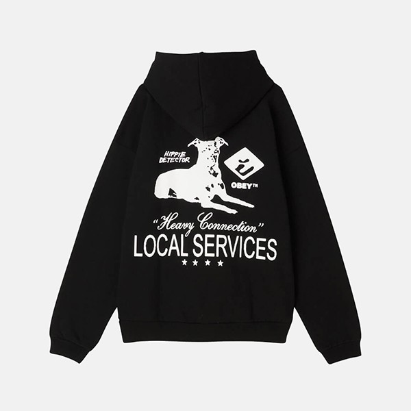 OBEY SERVICES EXTRA HEAVY HOOD