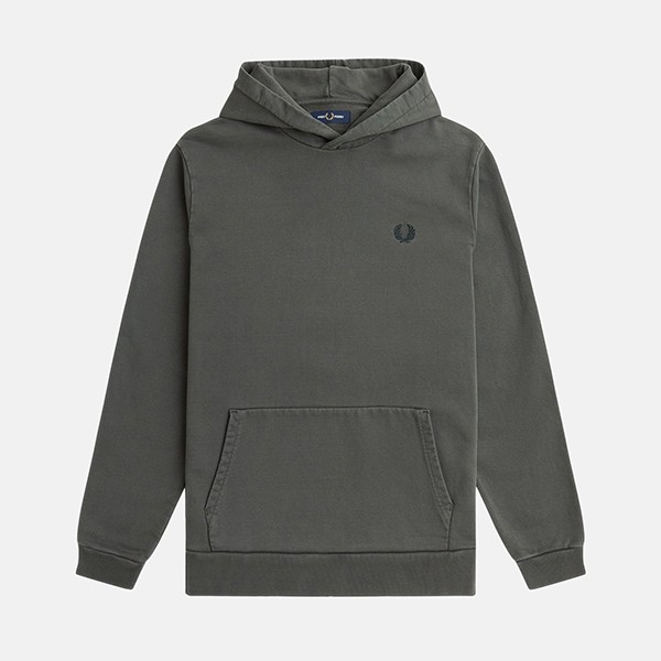  FRED PERRY HEAVY WEIGHT HOODED SWEATSHIRT