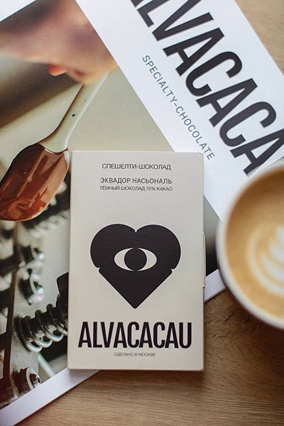 Alvacacau Эквадор Насьональ Органик темный 70% Alvacacau Эквадор Насьональ Органик темный 70%