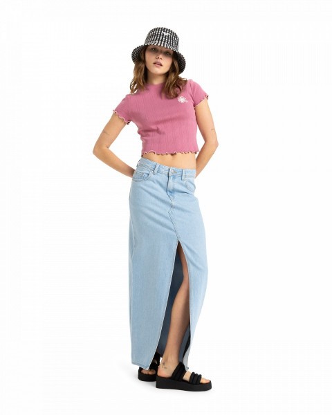 �������� Pointelle Baby Tee