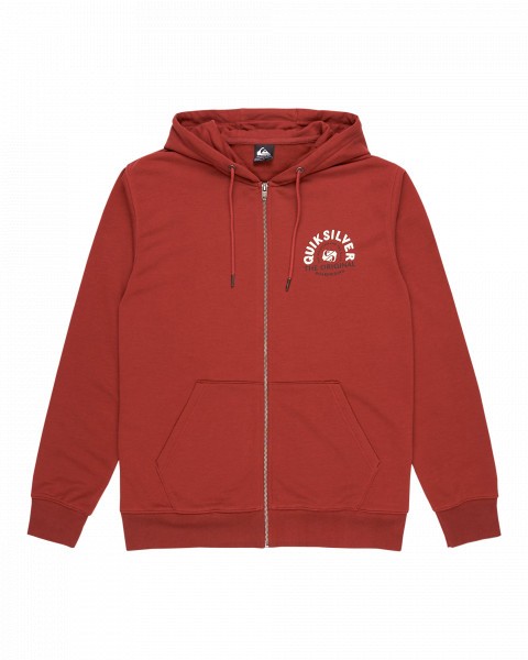  graphic mix hoodie zip