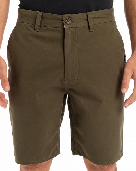 EVERYDAY CHINO LIGHT SHOR PASTEL GREEN