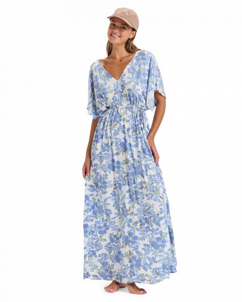  sunburst maxi crepe
