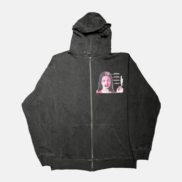  STUFF LAB. TOUCH ME ZIP HOOD