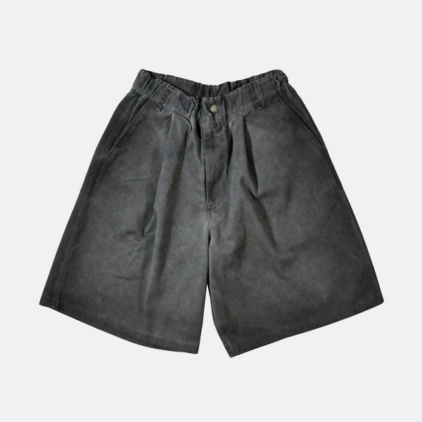  STUFF LAB. WIDE TWILL SHORTS