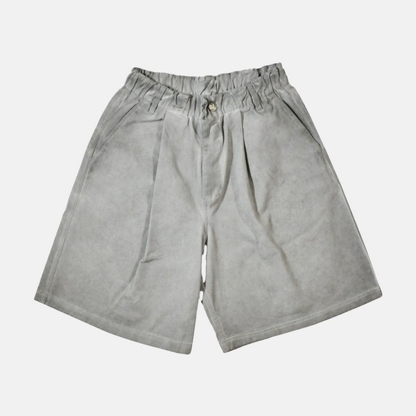  STUFF LAB. WIDE TWILL SHORTS