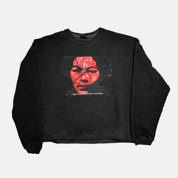  STUFF LAB. EYELIDS SWEATSHIRT