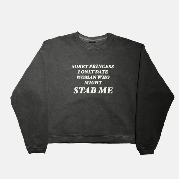  STUFF LAB. SORRY PRINCESS SWEATSHIRT