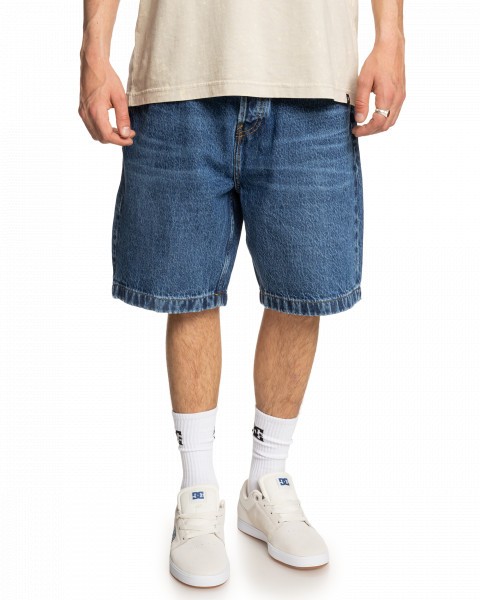  worker baggy denim short