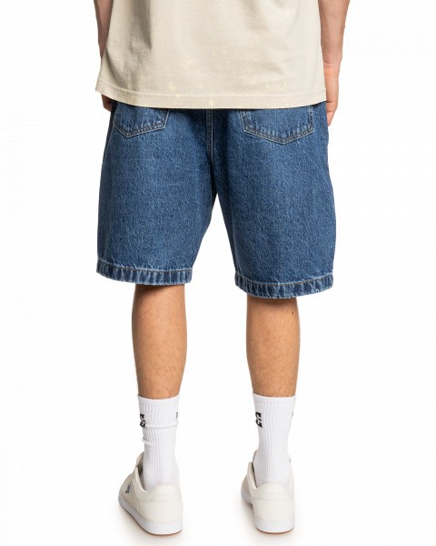 ./  // WORKER BAGGY DENIM SHORT
