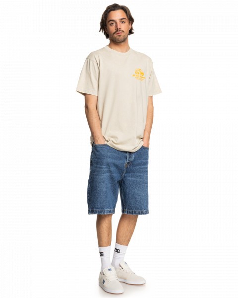 ./  // WORKER BAGGY DENIM SHORT