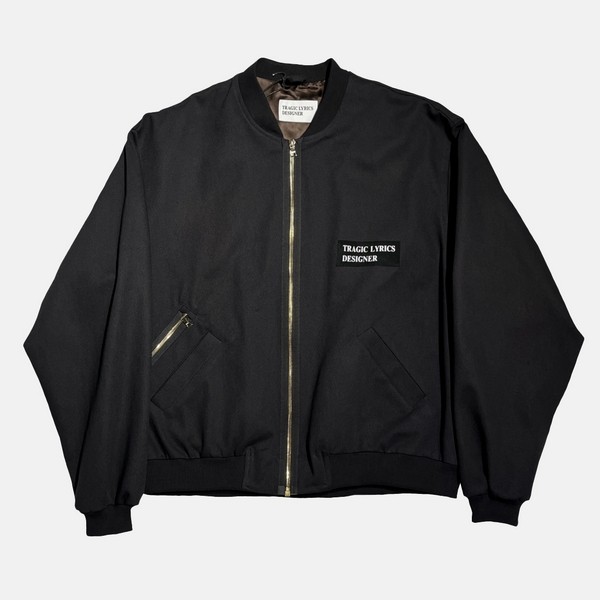  TRAGIC LYRICS DESIGNER BOMBER