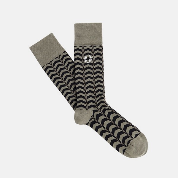  Fred Perry ABSTRACT PRINT SOCK