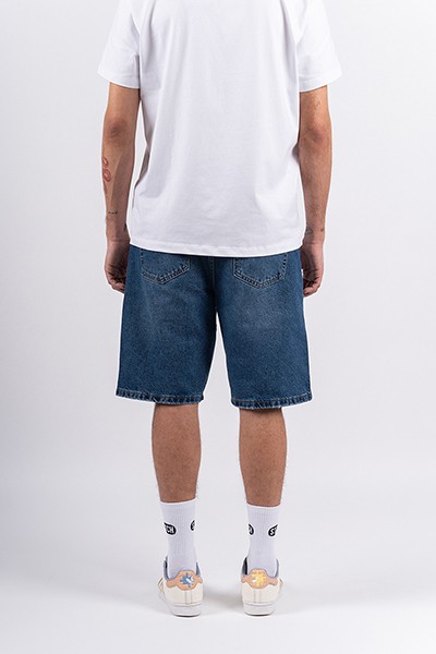 ����� STiTCH RELAXED Jeans Shorts DARK BLUE