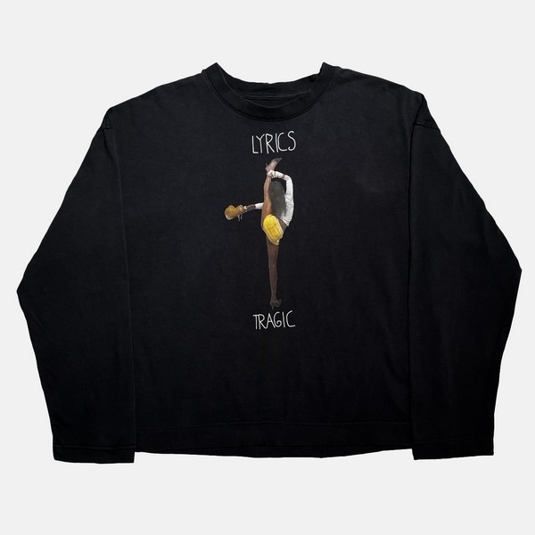  TRAGIC LYRICS DESIGNER L/S