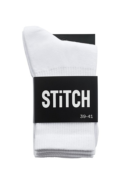 ����� STiTCH Socks Basic + Oval Red