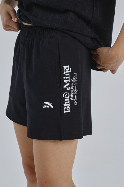 ����� ����������� ANTA BLUE HEART GREEN MIND Knit Half Pants