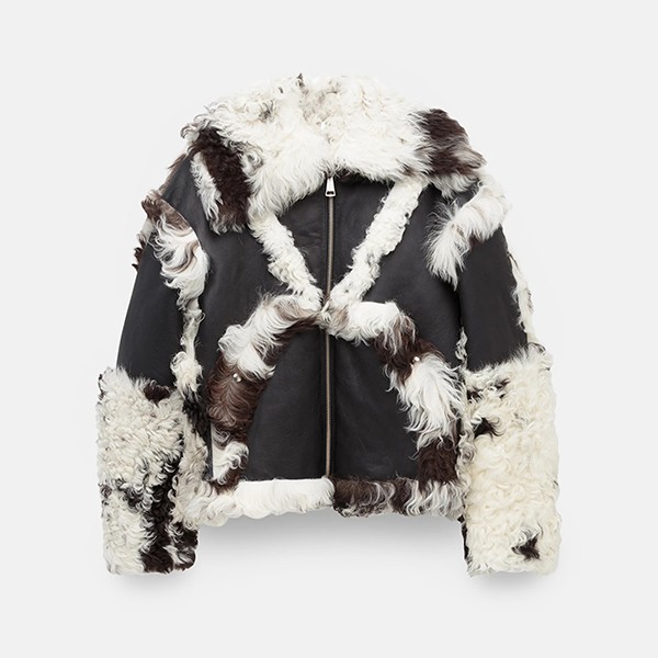 Дубленка-авиатор из овчины Тиградо ARLIGENT