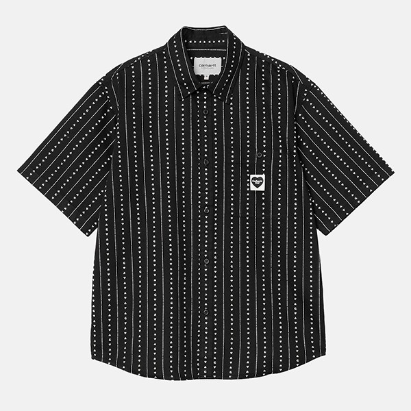  Carhartt WIP Drewe Heart Stripe Shirt