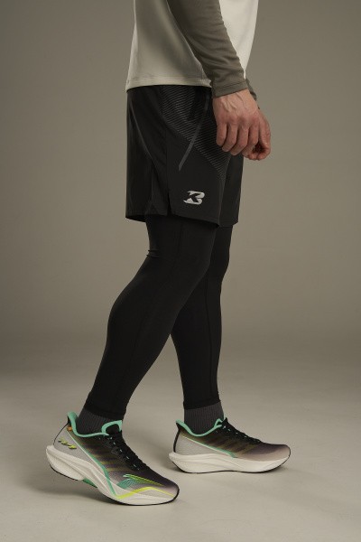  2--1 ANTA RUNNING 2 IN 1 PANTS