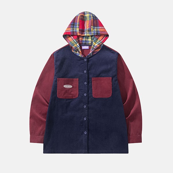  YMKASHIX Velvet Button Det