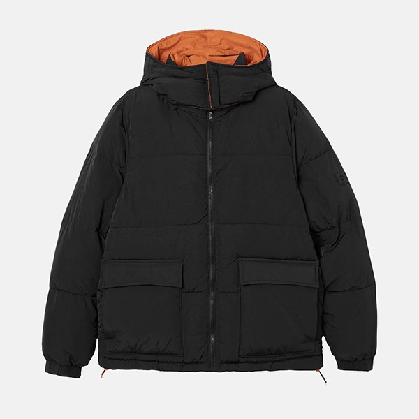 Пуховик Меч Puffer Reversible Black/Orange
