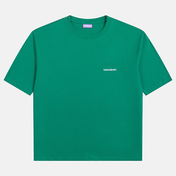 Футболка Ymkashix 8-bit outline зеленая