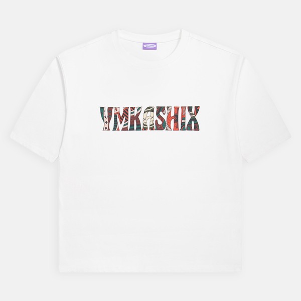 Футболка YMKASHIX Logo Easy белая