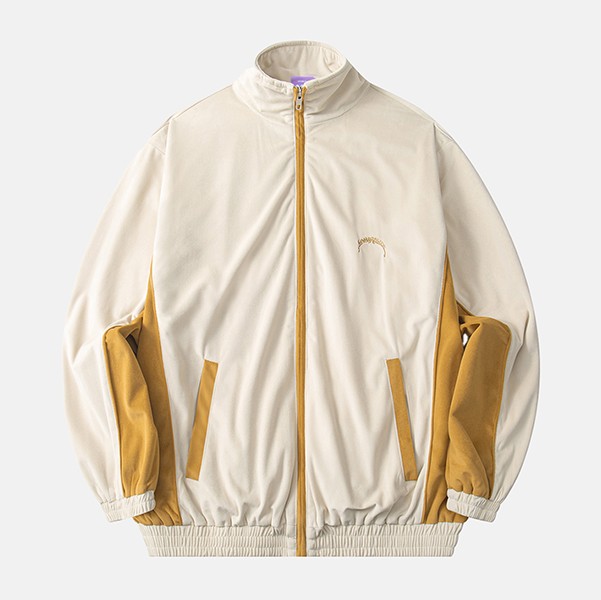 Олимпийка велюровая YMKASHIX Puff песочная