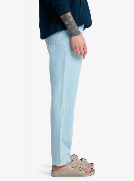 ������� ������ MOM DENIM PANT WHITE