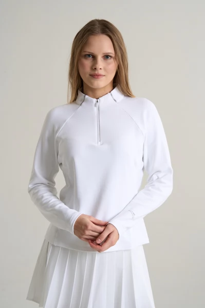 �������� half-zip ���������� Anta RUNNING LS Tee