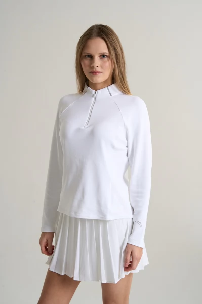 �������� half-zip ���������� Anta RUNNING LS Tee