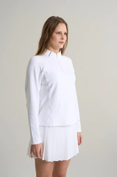 �������� half-zip ���������� Anta RUNNING LS Tee