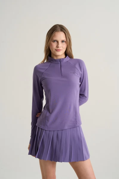 �������� half-zip Anta RUNNING LS Tee