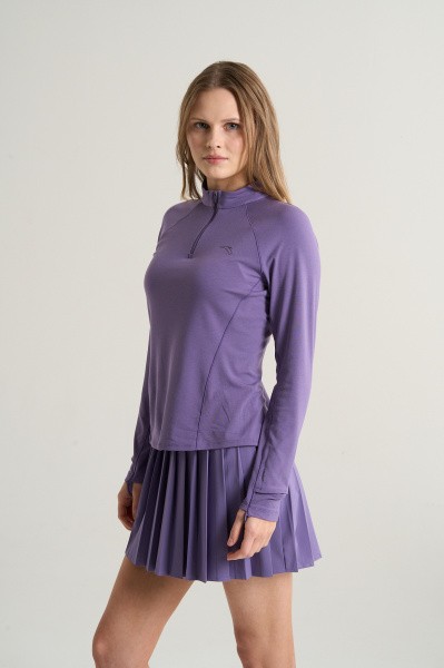 �������� half-zip ANTA ANTA RUNNING LS Tee