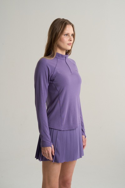 �������� half-zip ANTA ANTA RUNNING LS Tee