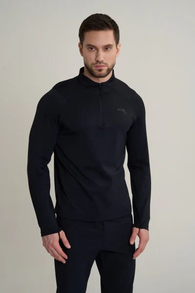 �������� half-zip ���������� Anta RUNNING LS Tee