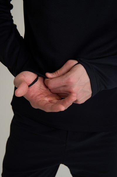 �������� half-zip ���������� ANTA ANTA RUNNING LS Tee