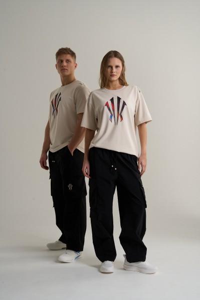 ����� ����� ����������� ANTA KAI Woven Casual Pants