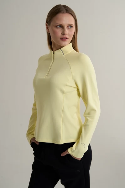 �������� half-zip ���������� Anta RUNNING LS Tee