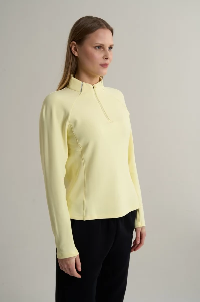 �������� half-zip ���������� Anta RUNNING LS Tee