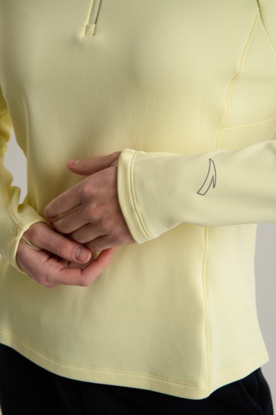 �������� half-zip ���������� ANTA ANTA RUNNING LS Tee