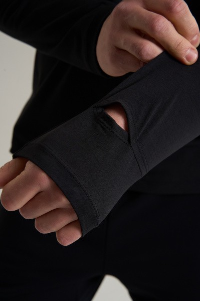 �������� half-zip ANTA ANTA RUNNING LS Tee