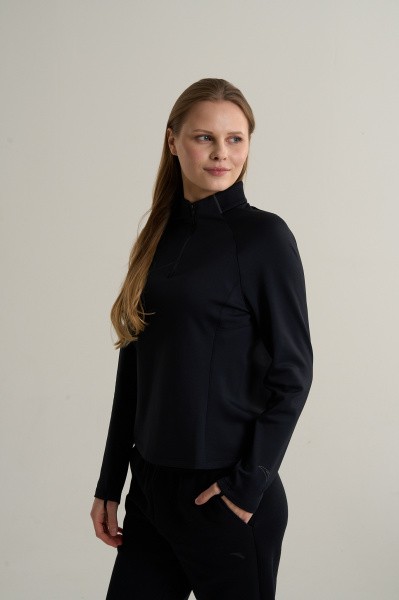�������� half-zip ���������� ANTA ANTA RUNNING LS Tee