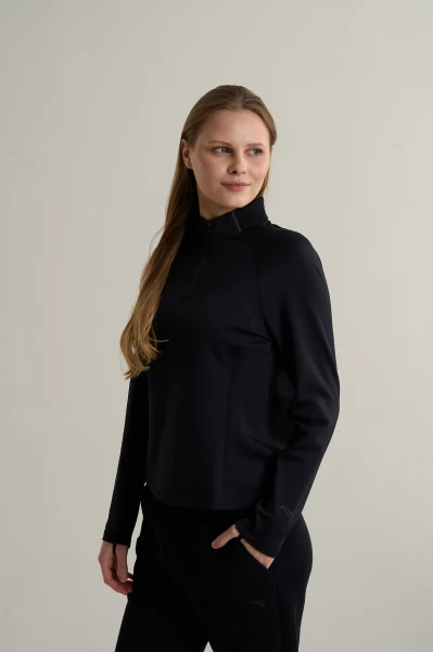 �������� half-zip ���������� Anta RUNNING LS Tee