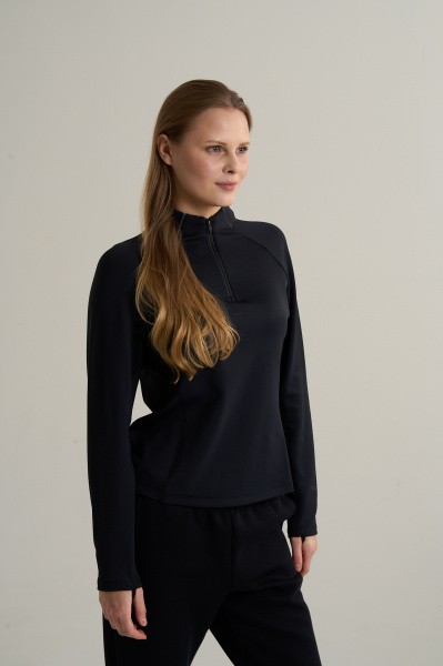 �������� half-zip ���������� ANTA ANTA RUNNING LS Tee