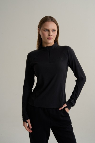 �������� half-zip ANTA ANTA RUNNING LS Tee