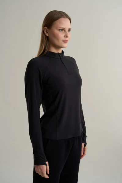 �������� half-zip Anta RUNNING LS Tee