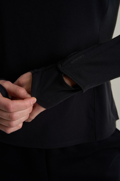 �������� half-zip ANTA ANTA RUNNING LS Tee